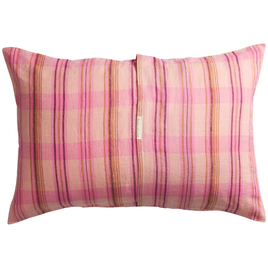 Sage & Clare - Nicolette Linen Pillowcase Set - Poudre - Standard - Image 3