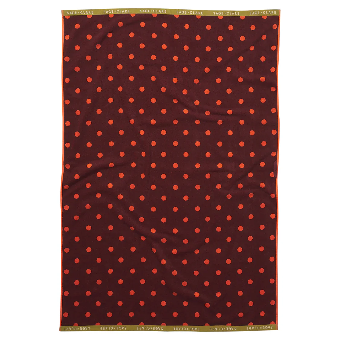 Sage & Clare - Paige Bath Sheet - Orangerie - Image 4