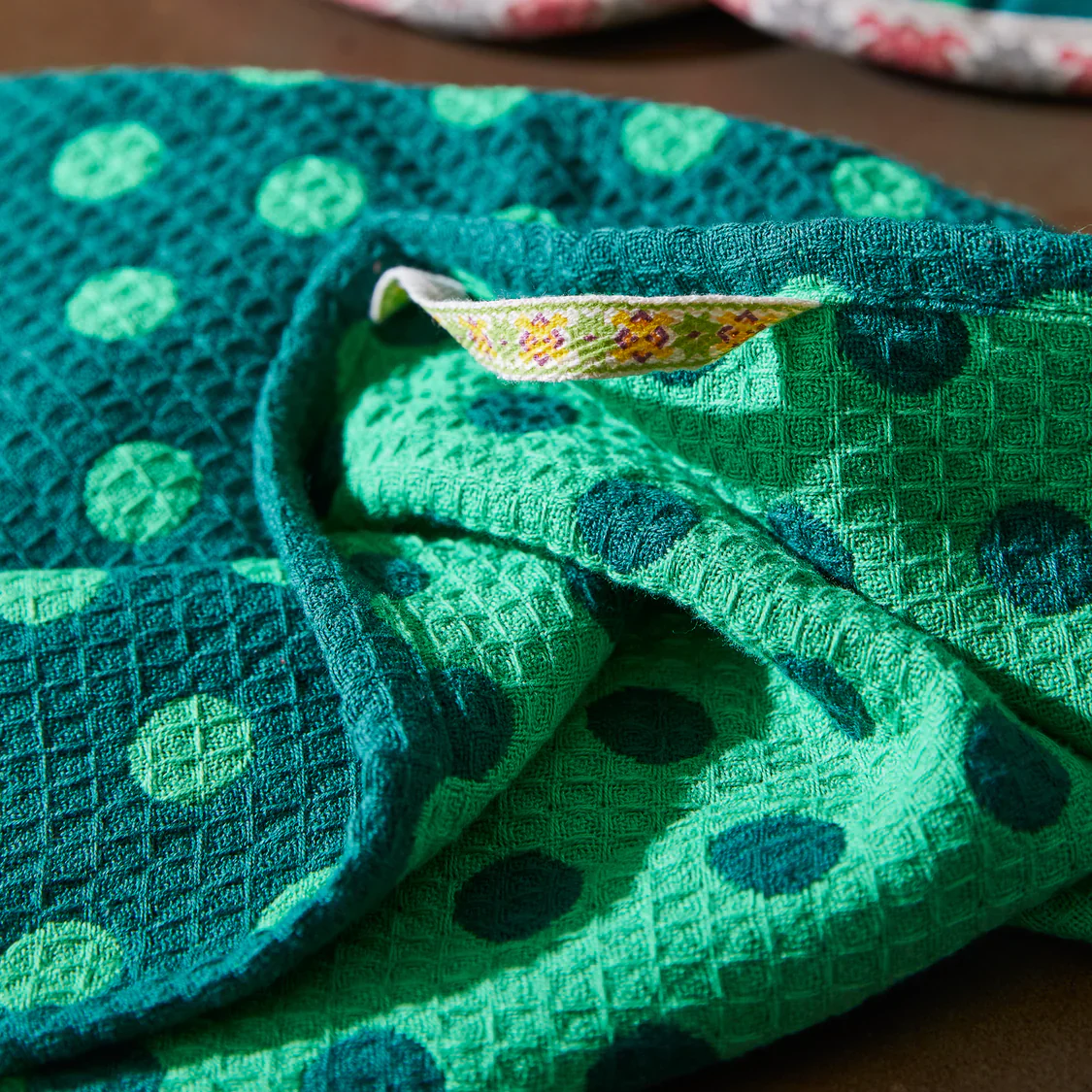 Sage & Clare - Paige Tea Towel - Verdant - Image 2