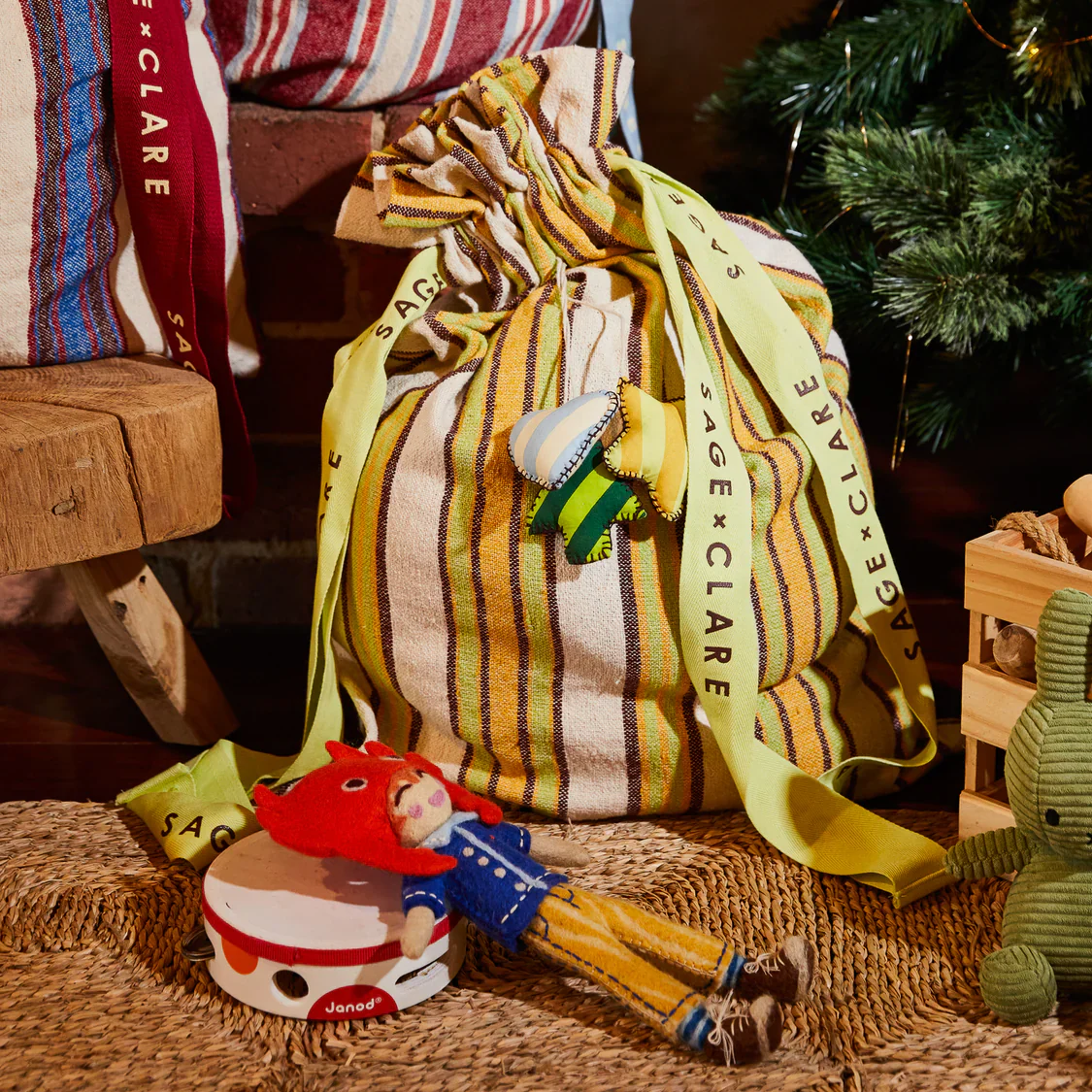 Sage & Clare - Selene Santa Sack - Dune - Image 3