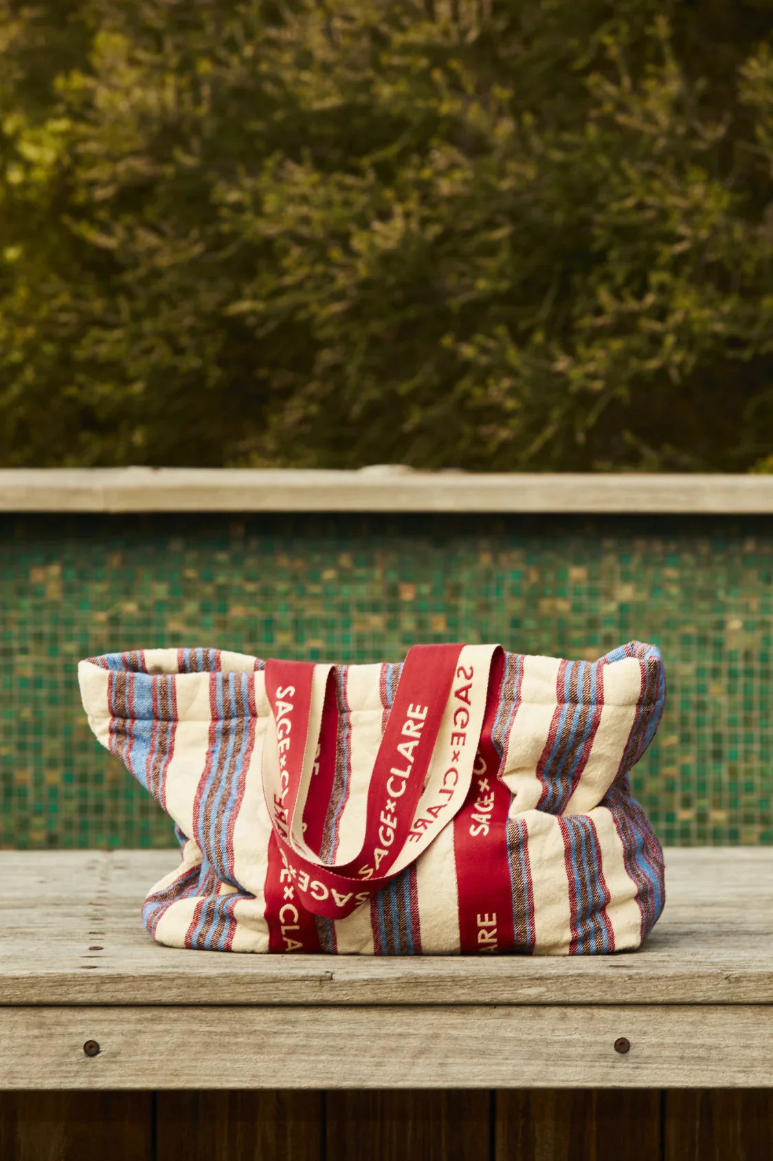 Sage & Clare - Selene Tote Bag - Azure - Image 3