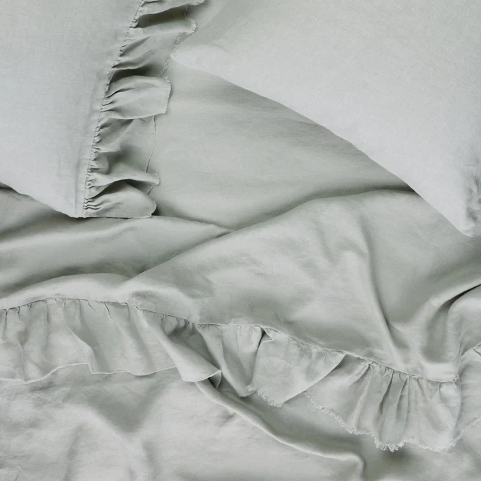 Society Of Wanderers - Pistachio Fitted Sheet - King - Image 3