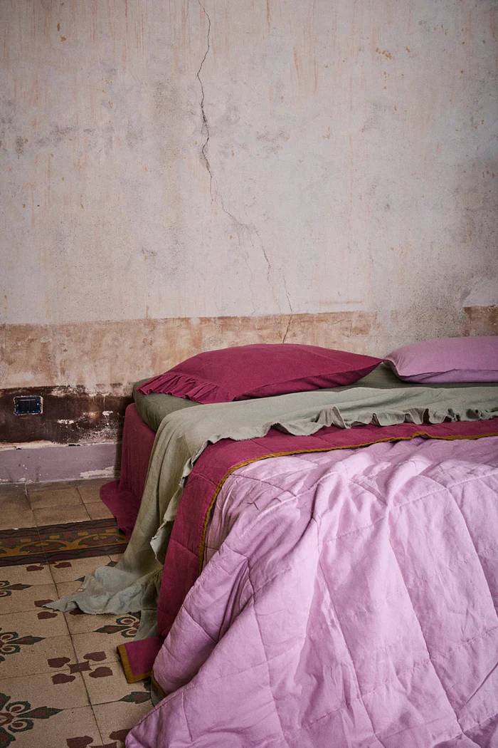 Society Of Wanderers - Pistachio Flat Sheet - King - Image 3